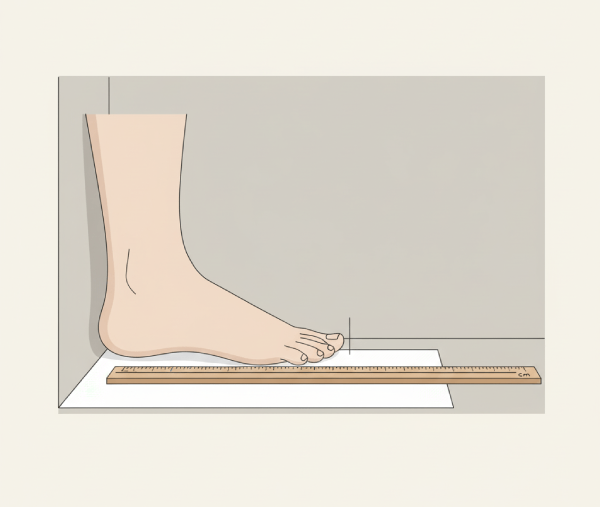 Zo meet je thuis je voeten